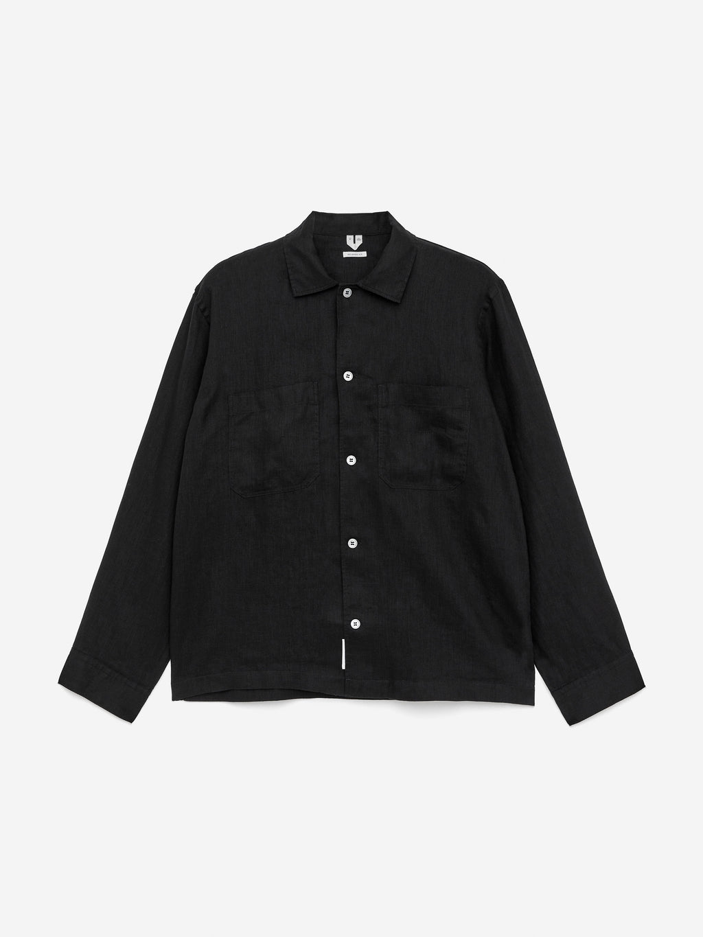 Relaxed Linen Shirt - Black