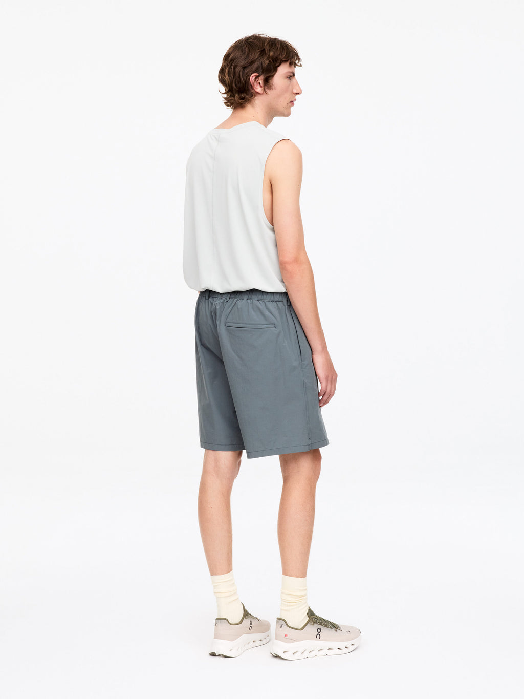 ACTIVE Long Shorts - Grey - Image 3