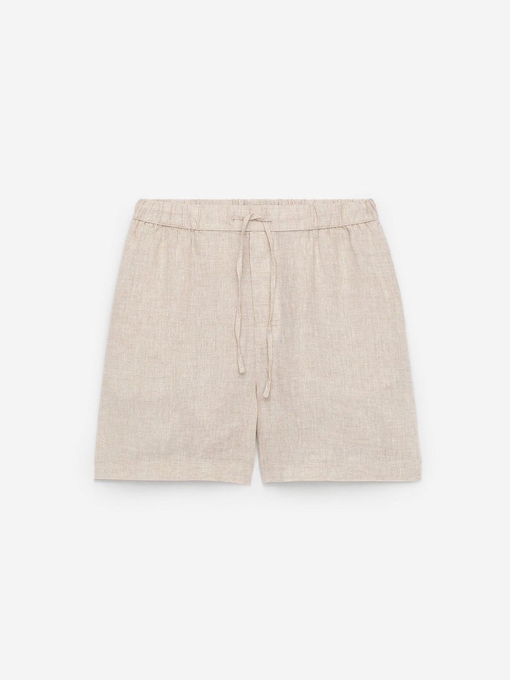Linen Shorts - Beige