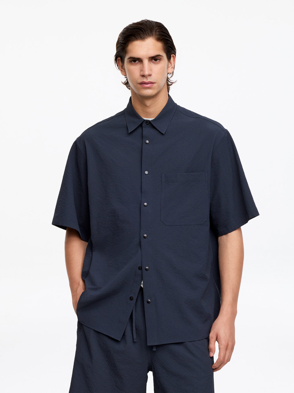 ACTIVE Short-Sleeve Tech Shirt - Blue