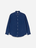 Relaxed Linen Shirt - Blue