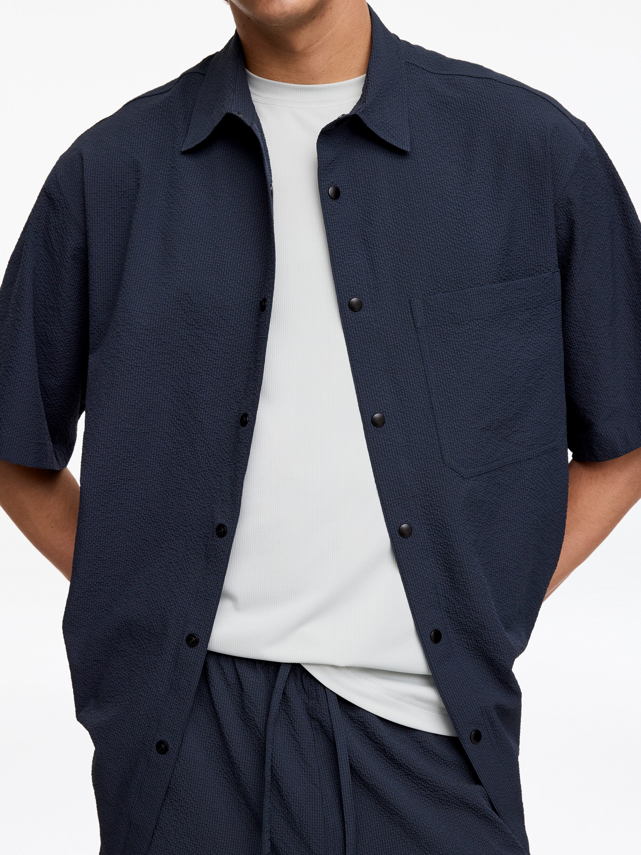 ACTIVE Short-Sleeve Tech Shirt - Blue - Image 4