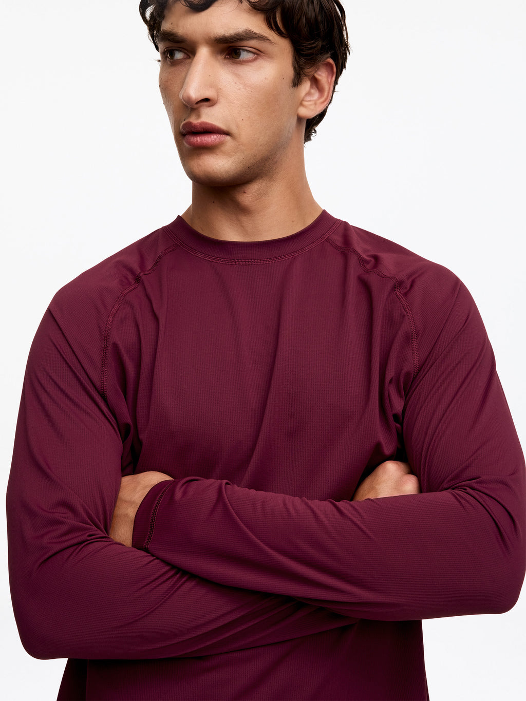 ACTIVE Long-Sleeve Top - Red - Image 4