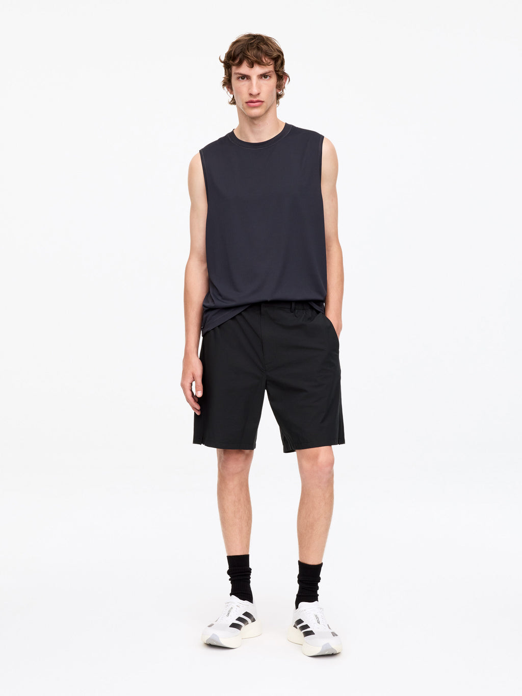 ACTIVE Long Shorts - Black