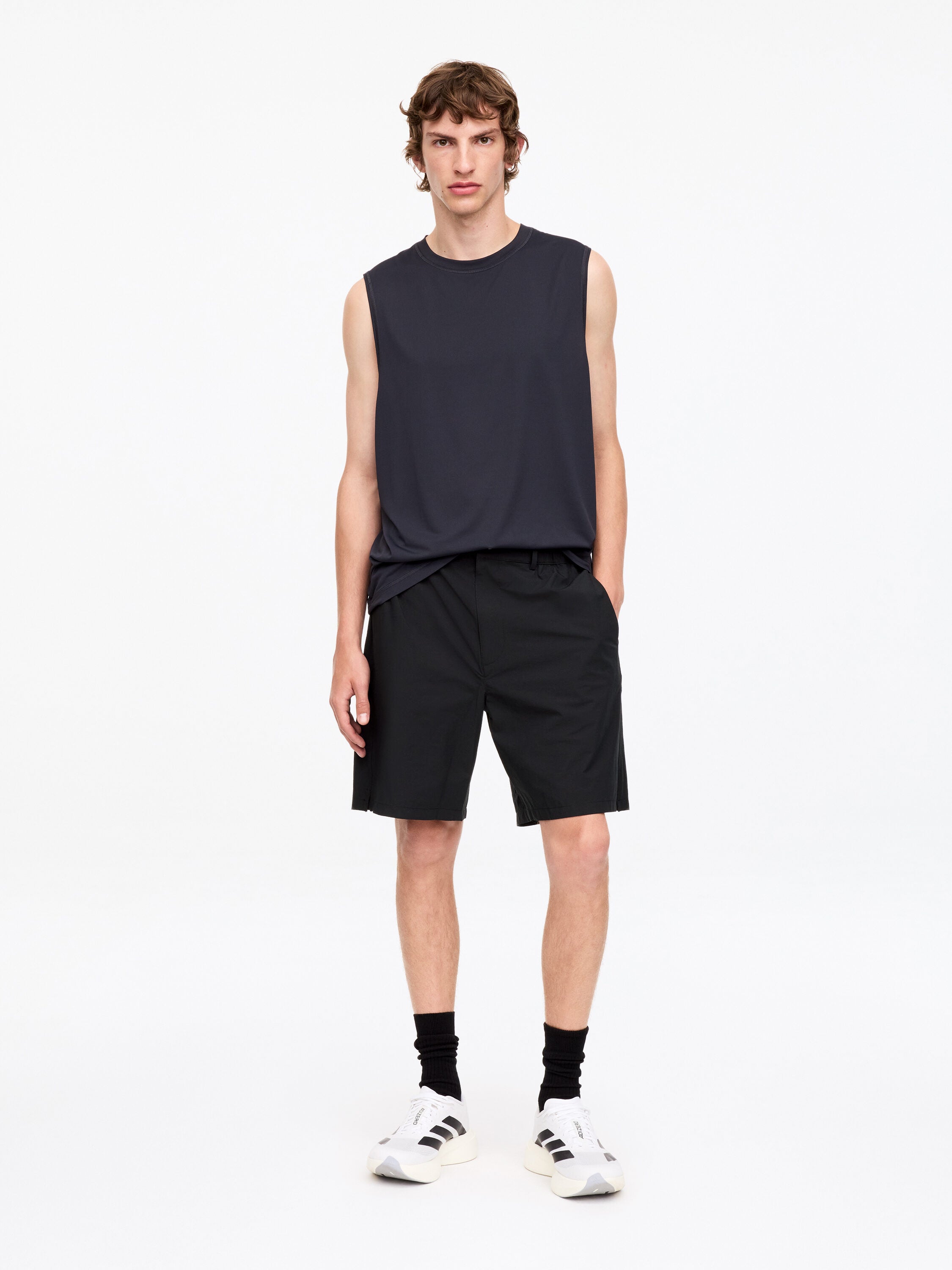 ACTIVE Long Shorts - Black