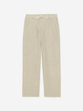 Relaxed Linen Trousers - Beige
